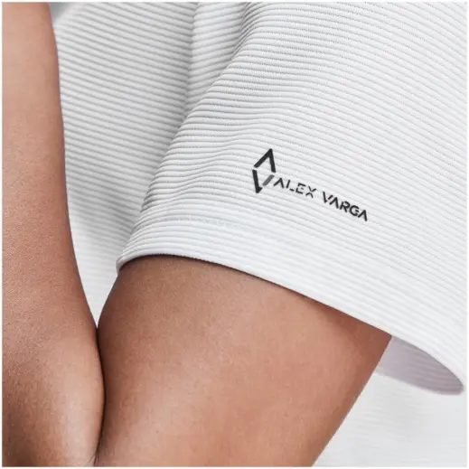 Ladies Alex Varga Xenia Golf Shirt Close Up